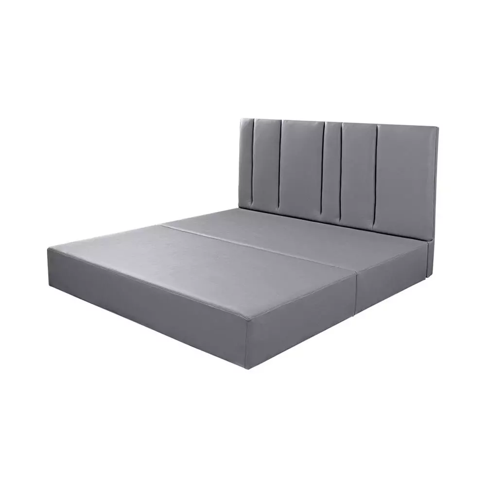 ฐาน+หัวเตียง ARTHENA 5FT GREY HLS (1188950)-1