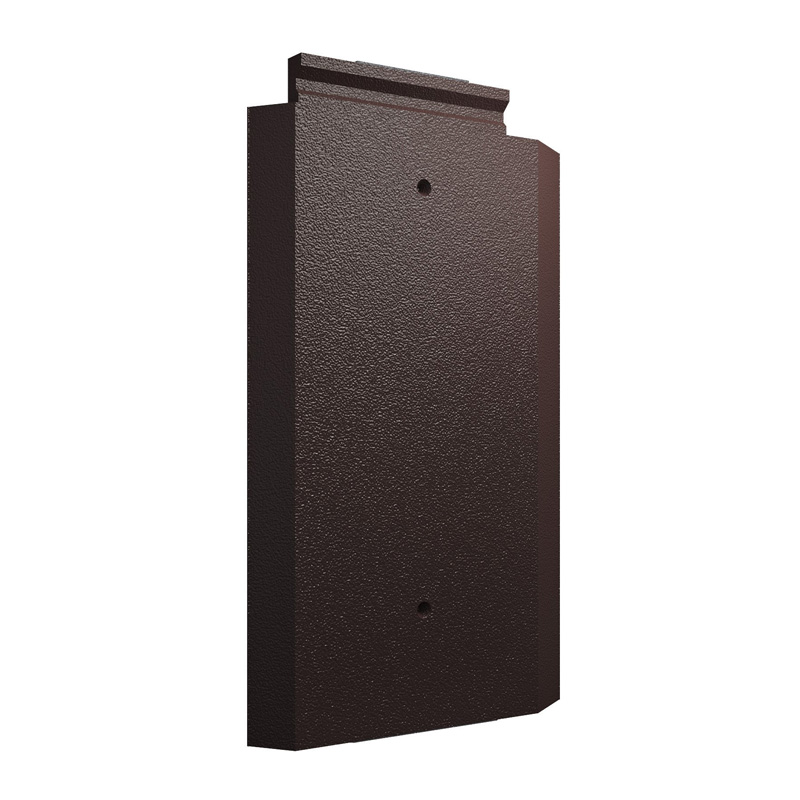 ครอบหัวผนัง หลังคาเพรสทีจ X-Shield Slim ช็อกโก้ บราวน์ 8852422124596-1