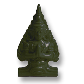 Excella Classic Green Peridot Eave Tile Decor -
