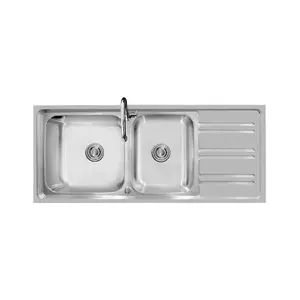 SINK BUILT 2B1D AXIA RIVIERA 120 SS (1058372)-1