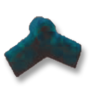 Marine Green Adjustable End Ridge Upper SCG Roman Tile Hybrid-