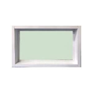 ช่องแสงหน้าต่าง UPVC WINDOW ASIA 60x40 ซม. สีขาว (1166031)-1