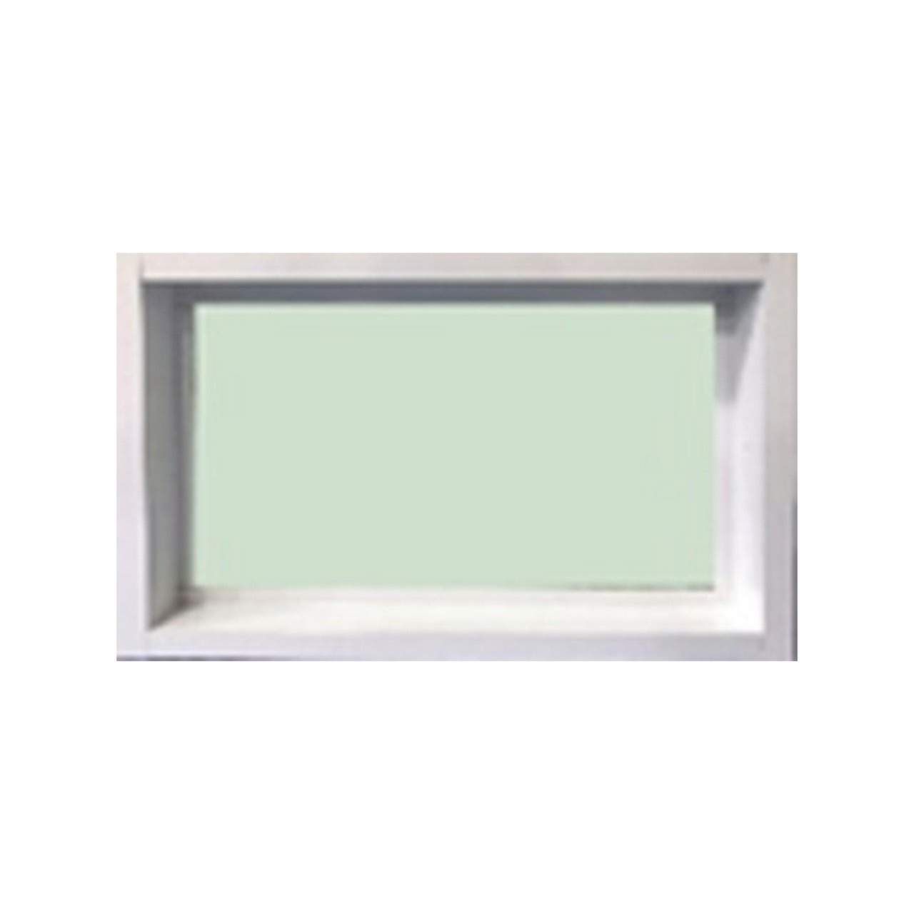 ช่องแสงหน้าต่าง UPVC WINDOW ASIA 60x40 ซม. สีขาว (1166031)-1