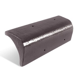 ครอบข้างปิดชาย กระเบื้อง CT ตราเพชร Gran Onda เทาบารมี 212EK003202-1
