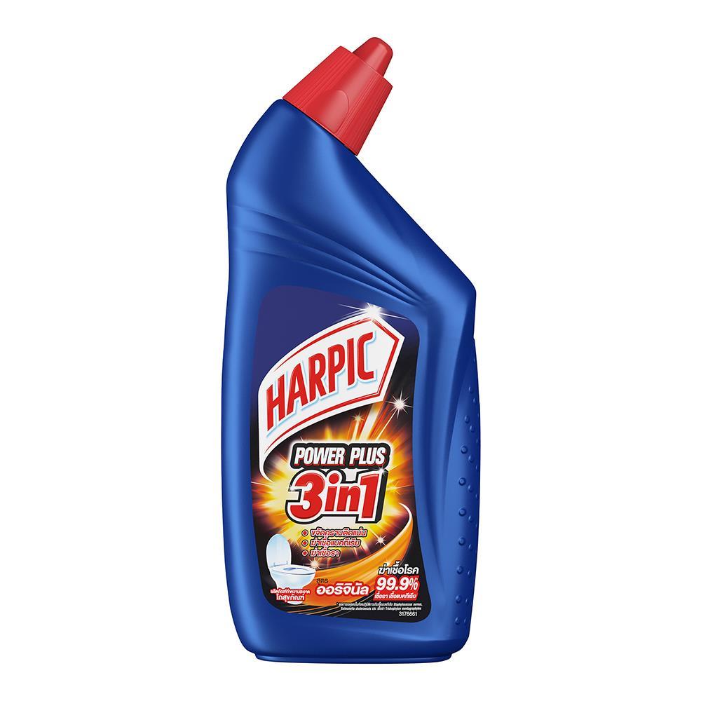 น้ำยาทำความสะอาดสุขภัณฑ์ HARPIC 450ml POWER PLUS 3 IN 1 (1218407)-1