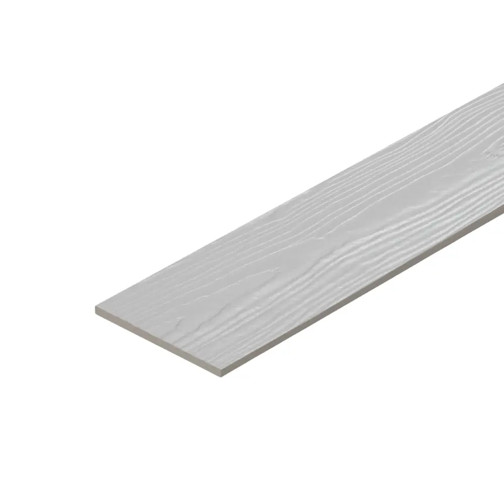 ไม้ฝาเฌอร่า 6 นิ้ว รุ่นขอบตรง ผิวลายสัก สีไลท์ เกรย์ (15x400x0.8 ซม.) PAS108154001341-1
