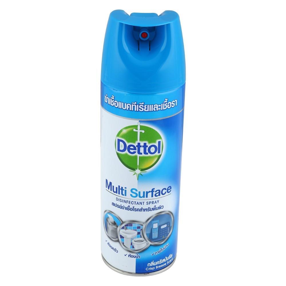 สเปรย์ฆ่าเชื้ออเนกประสงค์ DETTOL 450 มล. CRISP BREEZE (1123540)-1