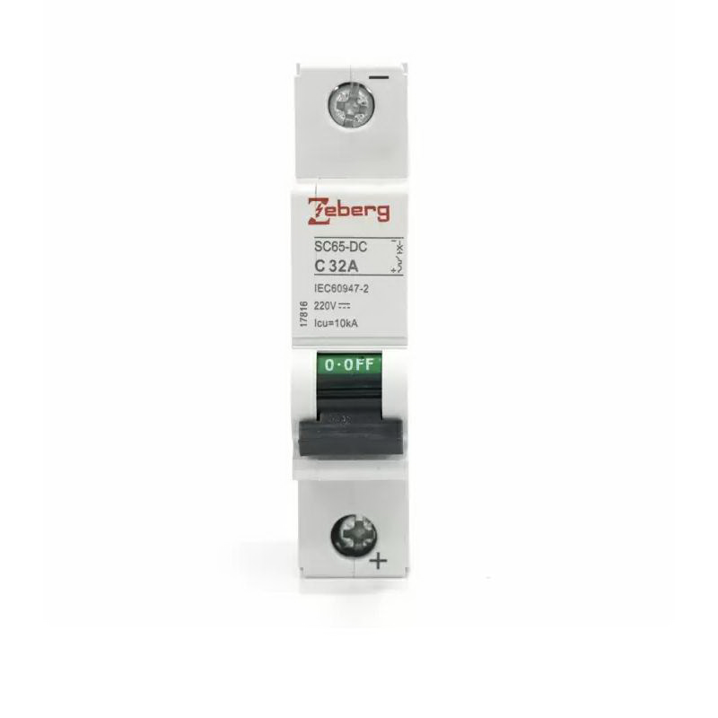 เซอร์กิตเบรกเกอร์ยุโรป 1P 32A รุ่น DC12V-1