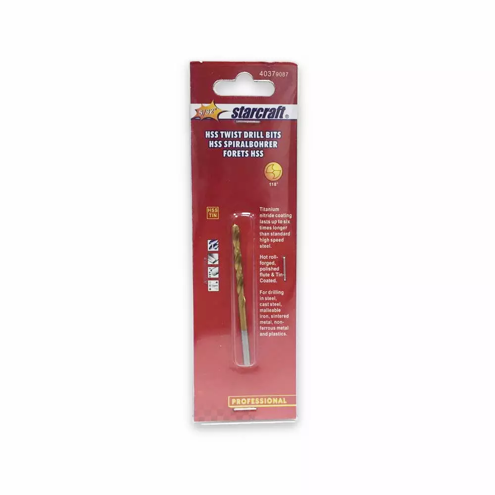 ดอกเจาะเหล็ก TITANIUM STARCRAFT 5/32" (208294)-1