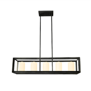 โคมไฟระย้า โคมไฟแขวน LIGHTMOST MD180505-5 ขั้วหลอด E27 5 หลอด ขนาด 60W สีเบจ-1