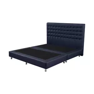 ฐาน+หัวเตียง BERLIN 6FT NAVY HLS (1172716)-1
