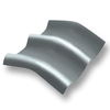 Cement 15 Degree Ridge SCG Roman Tile Hybrid