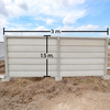 Prefabricated Concrete Fence Set 1.5 m.