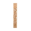 Teak Perforated Balusters 5 inches x 80 cm. Striped (Bundle 5)