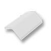 TPI Concrete Tile LUXURIA Pearl White Angle Hip