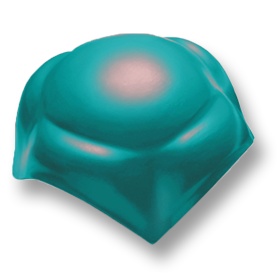 Shiny Pearl Green Round 4 Way Apex SCG Roman Tile Hybrid-