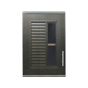 Single cabinet PLAT. CURVE 45x67.8CM GY (1160416)-1
