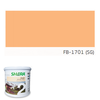 สีทับหน้า ไม้ฝา,ฝ้า,ผนัง เฌอร่า FB-1701(SG) กึ่งเงา (ทึบแสง) สีส้มแอปริคอท Apricot (ยกเลิกผลิต)