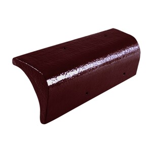ครอบข้างปิดชาย กระเบื้อง CT ตราเพชร Gran Onda น้ำตาลศุภลักษณ์ 212EK003302-1