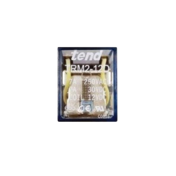 รีเลย์ 12VDC (คอนแทค 2A2B) รุ่น MY2-12VDC-MT ขนาด 27.6 มม. สีใส-1