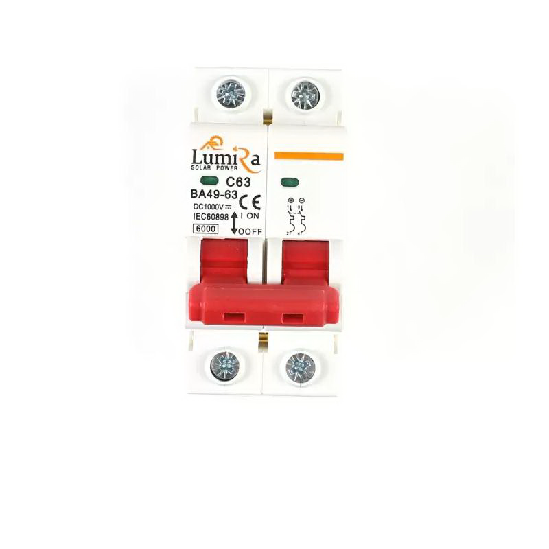 เบรกเกอร์ 1000V 63A รุ่น MCB-C63-DC-1