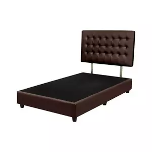 ฐาน+หัวเตียง MUNICH 3.5FT D-BROWN HLS (1130884)-1