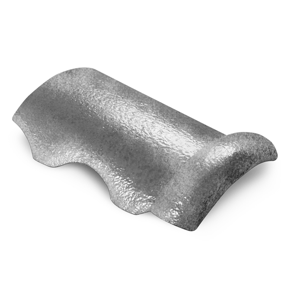 ครอบโค้งชนผนัง กระเบื้อง CT ตราเพชร Gran Onda เทาสายลม 212WD002207-1