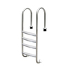 EMAUX Swimming Pool Ladder - NMU Series Plastic 4 Steps Space between step 25 cm NMU415‐P