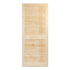 ประตูไม้สน AZLE–EZ27BJ 80X200 ซม. (1229309)