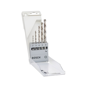 ชุดดอกสว่านเจาะเหล็ก BOSCH ก้าน HEX ชุด 5 ชิ้น (1132036)-1