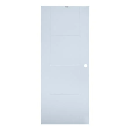 ประตูภายนอก UPVC PARAZZO PUV10 80X200 ซม. สีขาว เจาะลูกบิด (1110141)-1