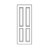 Fiber Cement Door UNIX FC04 70x200 8859344477236