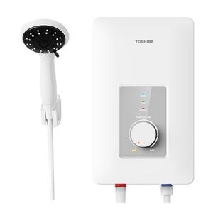 เครื่องทำน้ำอุ่น TOSHIBA TWH-45WTH 4,500 วัตต์ สีขาว (1181726)