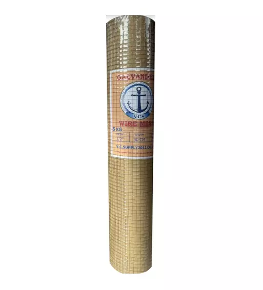 Electro-Galvanized Square Welded Mesh (Chicken Wire) 1/2 in opening No.26 (0.45 mm) 0.914x25 m-1