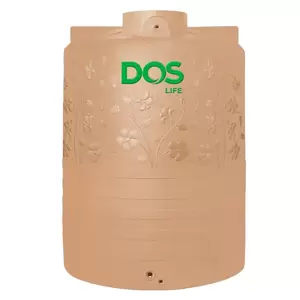 ถังเก็บน้ำ DOS รุ่น Chaba Silver Combac 4000 ลิตร สี Pink Gold (สีแกรนิตชมพู) HY-47/PG-4000L-1