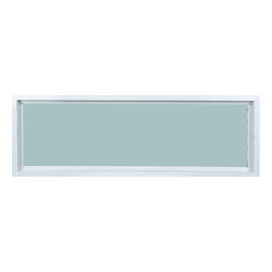 ช่องแสงหน้าต่าง UPVC WINDOW ASIA 150x40 ซม. สีขาว (1165973)-1