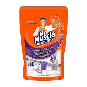น้ำยาทำความสะอาดพื้น MR.MUSCLE 800ml WILD LAVENDER (58899)-1
