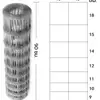 ตาข่ายถักปม (2.20/1.8mm) (8x15cm) 90 ซม.