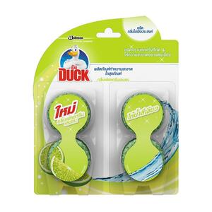 Toilet Tank Deodorizer Block DUCK 38 g Green Lemon (Pack of 4) (1015868)-1