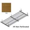 Hook On Aluminum Ceiling R-H200 Metalworks Oak 1200x600 mm M1 Non Perforated