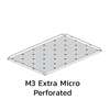 Clip In Galvanized Steel Ceiling Metalworks R-Clip F 0.5 mm White M3 Extra Micro Perforated