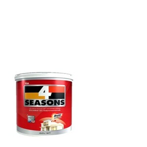 TOA 4 Seasons Acrylic Paint Matt for Exterior A1000 White 5GL