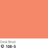 BegerShield 5 Stars Matt Coral Brust 108-5 5 Gallon