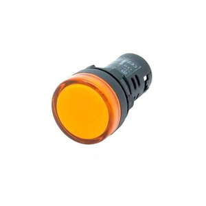 ไพลอตแลมป์ LED 220VAC รุ่น TS2D2O ขนาด 22/25 มม. สีส้ม-1
