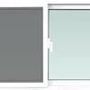 หน้าต่างUPVC S-S มุ้ง WA 80x50cm (1166012)