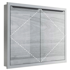 ABS KING PLATINUM Accessory Box 90x26cm. WH (254145)-1