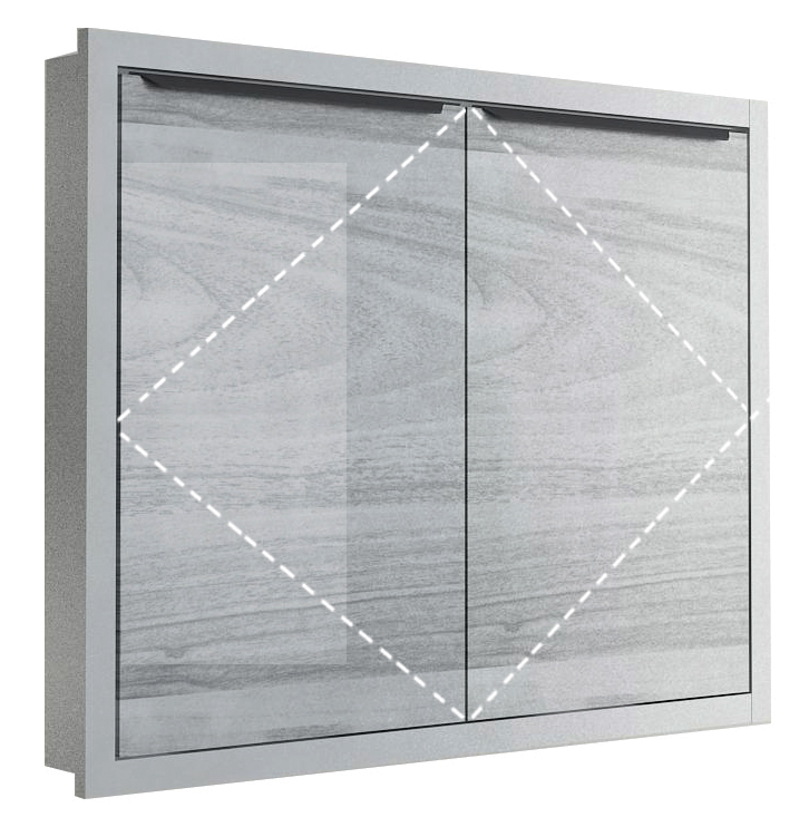 ABS KING PLATINUM Accessory Box 90x26cm. WH (254145)-1
