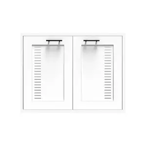 CABIN EDZO Gas Cylinder Cabinet Door 49.5x75CM Cream (1148763)-1