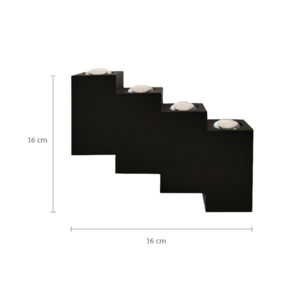 MAXLIGHT Wall lamp QF-JY-C011/8 LED 6W IP65 Black -1