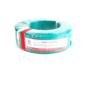 สายไฟ IEC01 THW 6x100 ม. สีเขียว-1
